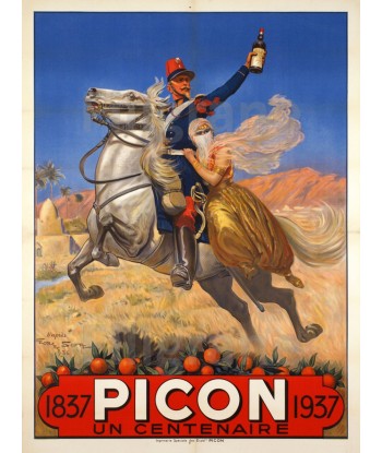 PUB AMER PICON ApéRITIF Rvmp-POSTER/REPRODUCTION d1 AFFICHE VINTAGE offre 