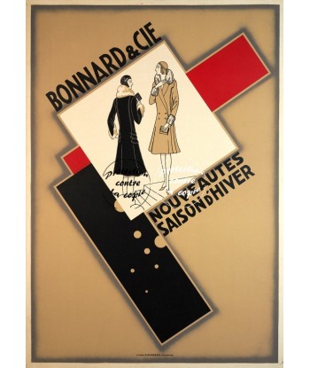 PUB BONNARD & Cie MODE Rfhek-POSTER/REPRODUCTION d1 AFFICHE VINTAGE prix