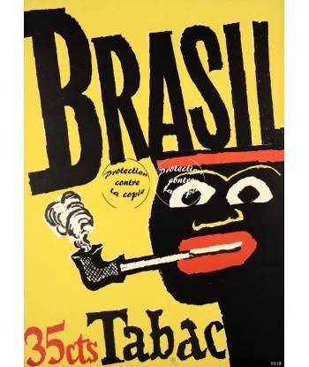 PUB BRASIL TABAC Rfdvi-POSTER/REPRODUCTION d1 AFFICHE VINTAGE pas cher chine