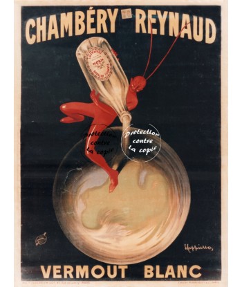 PUB CHAMBéRY REYNAUD VERMOUTH Rcai-POSTER/REPRODUCTION d1 AFFICHE VINTAGE de l' environnement