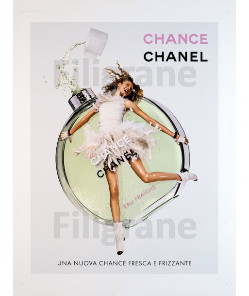 PUB CHANEL CHANCE PARFUM Ryhx-POSTER/REPRODUCTION d1 AFFICHE VINTAGE les ligaments