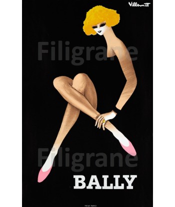 PUB CHAUSSURES BALLY Rhjn-POSTER/REPRODUCTION d1 AFFICHE VINTAGE Economisez 