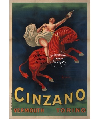 PUB CINZANO VERMOUTH Rfigy-POSTER/REPRODUCTION d1 AFFICHE VINTAGE Comment ça marche