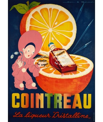 PUB COINTREAU LIQUEUR Rzmo-POSTER/REPRODUCTION d1 AFFICHE VINTAGE pas chere