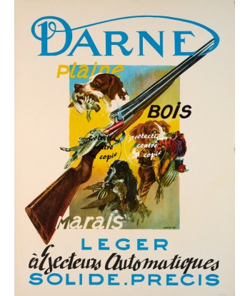 PUB DARNE ARME CHASSE Rfpss-POSTER/REPRODUCTION d1 AFFICHE VINTAGE À commander