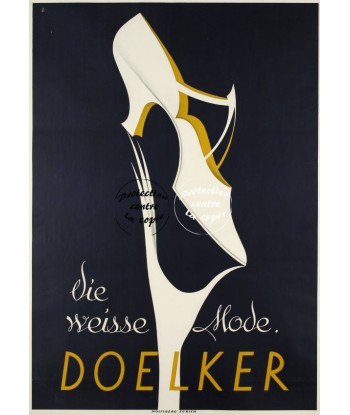 PUB DOELKER CHAUSSURES Rfqml-POSTER/REPRODUCTION d1 AFFICHE VINTAGE chez Cornerstreet bien 