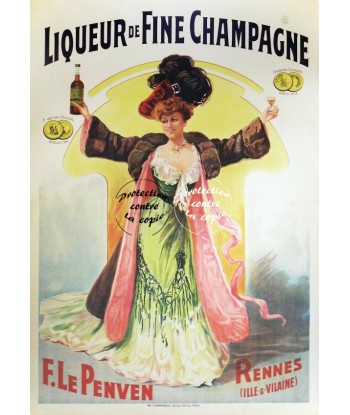 PUB F.LE PENVEN LIQUEUR Riwa-POSTER/REPRODUCTION d1 AFFICHE VINTAGE est présent 