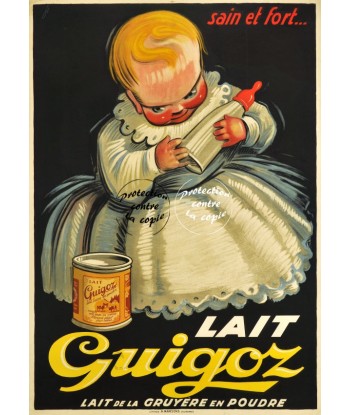 PUB GUIGOZ LAIT Rfczj-POSTER/REPRODUCTION d1 AFFICHE VINTAGE Toutes les collections ici