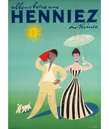 PUB HENNIEZ Rvco-POSTER/REPRODUCTION d1 AFFICHE VINTAGE acheter