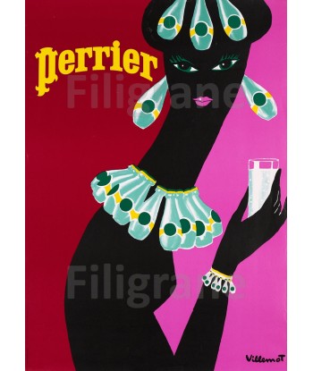 PUB PERRIER EAU Rlxr-POSTER/REPRODUCTION d1 AFFICHE VINTAGE ouvre sa boutique