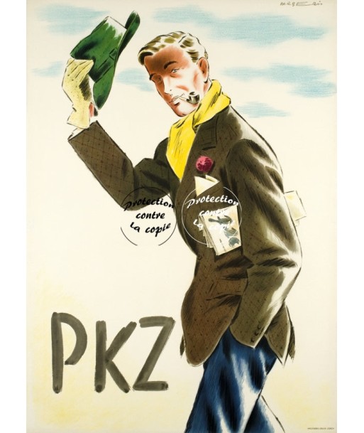 PUB PKZ MODE Rfckb-POSTER/REPRODUCTION d1 AFFICHE VINTAGE 50% de réduction en Octobre 2024