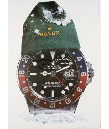 PUB ROLEX MONTRE NEIGE-POSTER/REPRODUCTION d1 AFFICHE VINTAGE meilleur choix