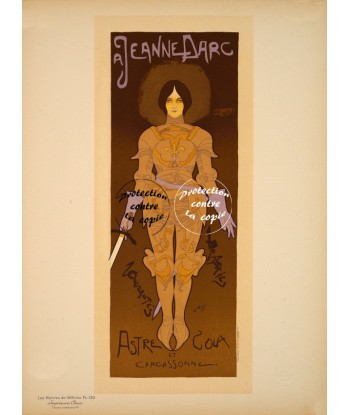 SPECTACLE JEANNE D'ARC Rfzmv-POSTER/REPRODUCTION d1 AFFICHE VINTAGE paiement sécurisé