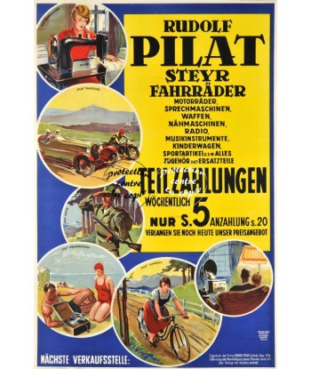 SPECTACLE Rudolf PILAT Rele-POSTER/REPRODUCTION d1 AFFICHE VINTAGE l'achat 