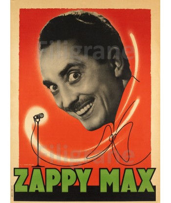 SPECTACLE ZAPPY MAX Rrfs-POSTER/REPRODUCTION d1 AFFICHE VINTAGE soldes