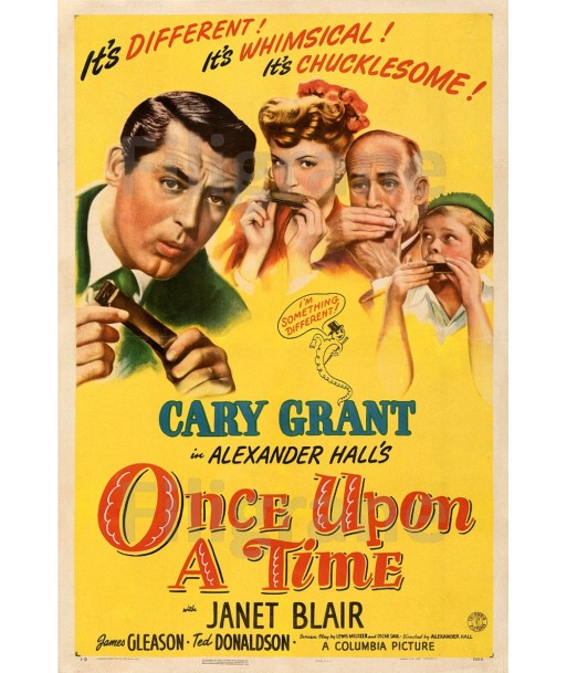 ONCE UPON A TIME FILM Rioj-POSTER/REPRODUCTION d1 AFFICHE VINTAGE en linge