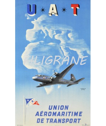 UAT AVION Rngy-POSTER/REPRODUCTION d1 AFFICHE VINTAGE shop