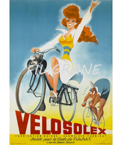 VéLOSOLEX SOLEX Rduf-POSTER/REPRODUCTION d1 AFFICHE VINTAGE prix pour 