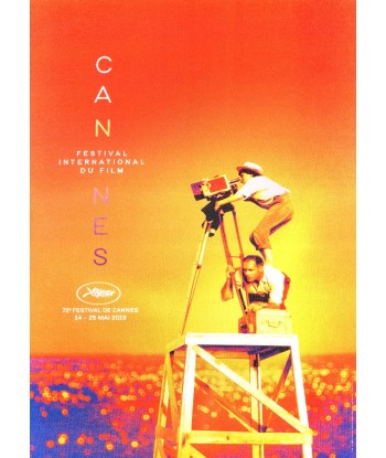 Festival de Cannes 2019 Agnès VARDA - Belle Affiche Officielle Originale 60x84cm TBE en linge