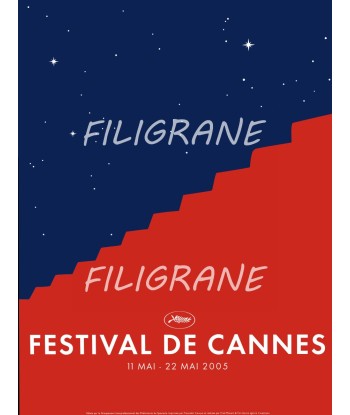 Festival de Cannes 2005 - Belle Affiche Officielle Originale 60x80cm Etat Neuf les ligaments