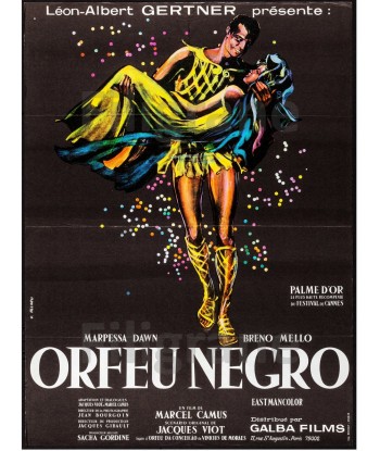 ORFEU NEGRO FILM Rplb-POSTER/REPRODUCTION d1 AFFICHE VINTAGE 2 - 3 jours ouvrés.