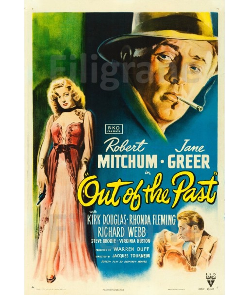 OUT of the PAST FILM Raio-POSTER/REPRODUCTION d1 AFFICHE VINTAGE store