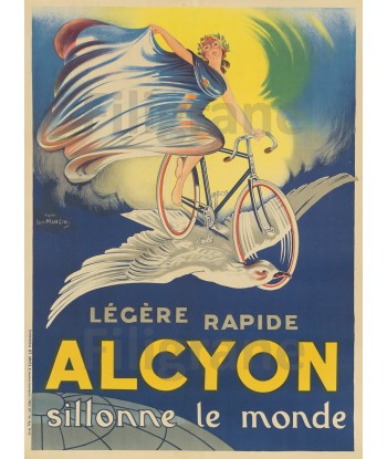 ALCYON VéLO/CYCLES Rxti-POSTER/REPRODUCTION d1 AFFICHE VINTAGE livraison gratuite