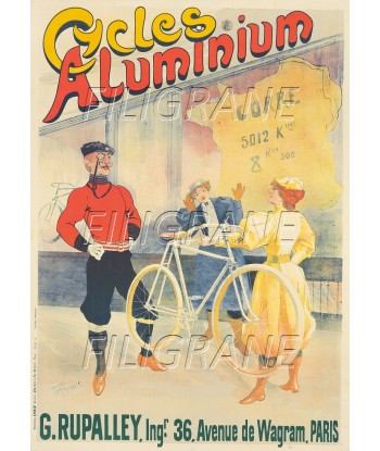 ALUMINIUM VéLO/CYCLES Rqln-POSTER/REPRODUCTION d1 AFFICHE VINTAGE en ligne