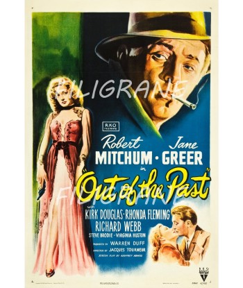 OUT of the PAST FILM Rdvy-POSTER/REPRODUCTION d1 AFFICHE VINTAGE acheter en ligne