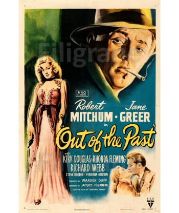 OUT of the PAST FILM Rkyz-POSTER/REPRODUCTION d1 AFFICHE VINTAGE d'Europe débarque