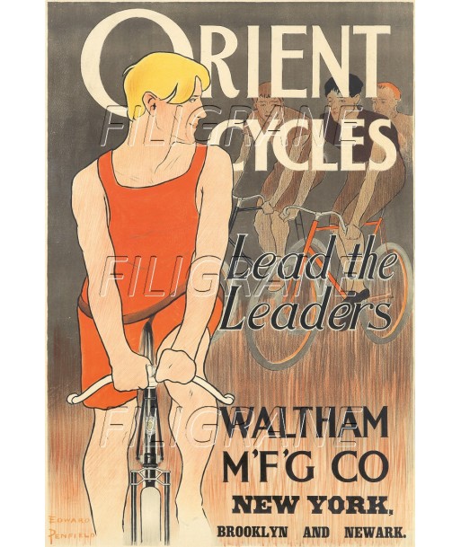 ORIENT VéLO/CYCLES Rbyo-POSTER/REPRODUCTION d1 AFFICHE VINTAGE sur le site 