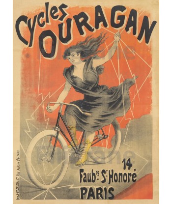 OURAGAN VéLO/CYCLES Rgqu-POSTER/REPRODUCTION d1 AFFICHE VINTAGE 2023