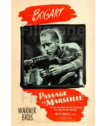 PASSAGE to MARSEILLE FILM Rkcx-POSTER/REPRODUCTION d1 AFFICHE VINTAGE solde