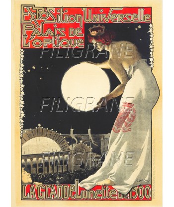 EXPO OPTIQUE PARIS 1900 Rsnv-POSTER/REPRODUCTION d1 AFFICHE VINTAGE Comparez plus de prix