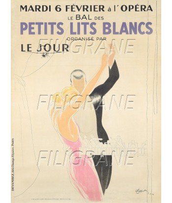 BAL PETITS LITS BLANCS Rojr-POSTER/REPRODUCTION d1 AFFICHE VINTAGE Comparez plus de prix