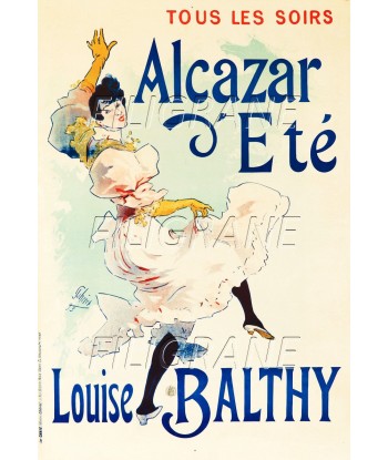 Louise BALTHY ALCAZAR Rnfr-POSTER/REPRODUCTION d1 AFFICHE VINTAGE Venez découvrir notre 