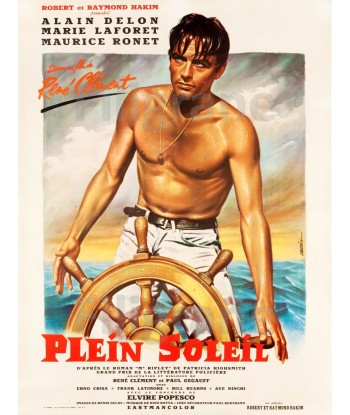 PLEIN SOLEIL FILM Raqe-POSTER/REPRODUCTION d1 AFFICHE VINTAGE livraison gratuite