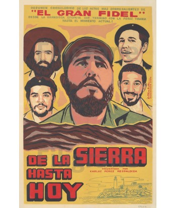 DE LA SIERA HASTA HOY FILM Rz-POSTER/REPRODUCTION d1 AFFICHE VINTAGE store