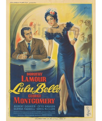 LULU BELLE FILM Rfip-POSTER/REPRODUCTION d1 AFFICHE VINTAGE pas cher