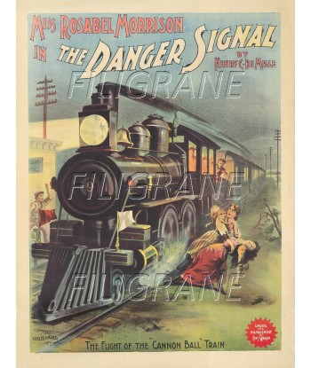 the DANGER SIGNAL FILM Rdbo-POSTER/REPRODUCTION d1 AFFICHE VINTAGE JUSQU'A -70%! 