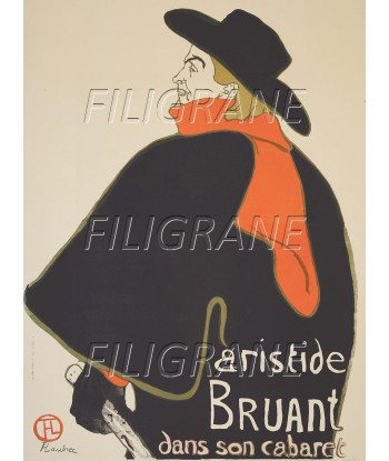 ARISTIDE BRUANT CABARET Rfaq-POSTER/REPRODUCTION d1 AFFICHE VINTAGE prix