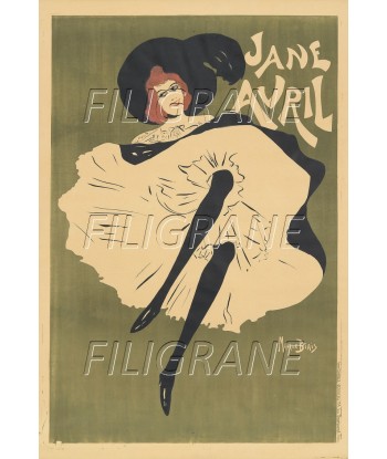 JANE AVRIL CABARET Rqsz-POSTER/REPRODUCTION d1 AFFICHE VINTAGE votre