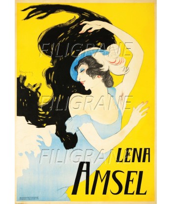 Lena AMSEL CABARET Rvdu-POSTER/REPRODUCTION d1 AFFICHE VINTAGE solde