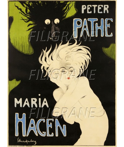 Maria HAGEN CHANTEUSE Rnip-POSTER/REPRODUCTION d1 AFFICHE VINTAGE Venez découvrir notre 