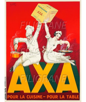 PUB AXA MARGARINE Rqdg-POSTER/REPRODUCTION d1 AFFICHE VINTAGE en ligne