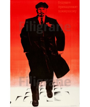 PROPAGANDE URSS LéNINE Rxza-POSTER/REPRODUCTION d1 AFFICHE VINTAGE store