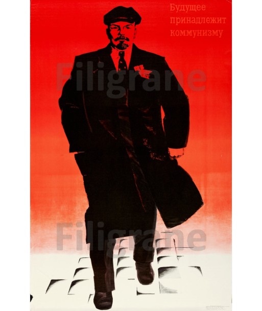 PROPAGANDE URSS LéNINE Rxza-POSTER/REPRODUCTION d1 AFFICHE VINTAGE store