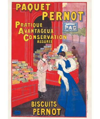 PUB BISCUIT PERNOT Rf258-POSTER/REPRODUCTION d1 AFFICHE VINTAGE de France