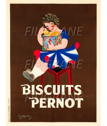 PUB BISCUITS PERNOT Rwjj-POSTER/REPRODUCTION d1 AFFICHE VINTAGE ou a consommer sur place