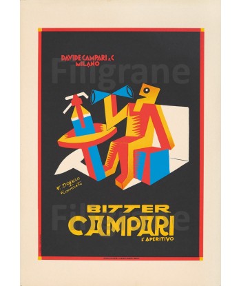 PUB BITTER CAMPARI Rf13-POSTER/REPRODUCTION d1 AFFICHE VINTAGE pas cher chine